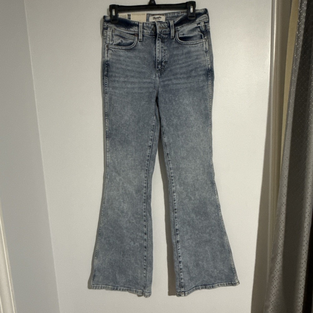 NWT Wrangler Bailey High Rise Flare Retro Jeans 27 x 32